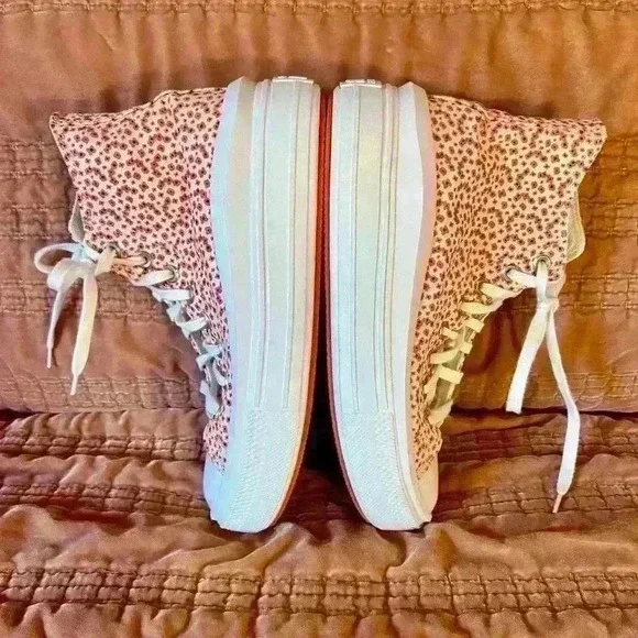 Chuck Taylor All Star Move Platform High Vintage Floral, Size Women’s 8.5 - Picture 7 of 8